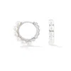 Dower & Hall Medium Timeless Pearl Huggie Earrings In Multi