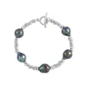 Dower & Hall Women's Nomad Nuggets Tahitian Pearl Bracelet In Sterling Silver