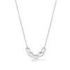 Dower & Hall Women's Ocean Pebble Necklace In Sterling Silver