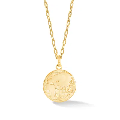 Dower & Hall Women's One World Talisman Necklace In Gold