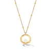 Dower & Hall Waterfall Pendant Necklace In Gold