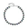 Dower & Hall Women's Peacock Freshwater Timeless Pearl Bracelet In Sterling Silver In Metallic