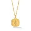 Dower & Hall Women's Sapphire Stellar Locket In Gold In Gold