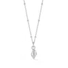 Dower & Hall Women's Seashell Narrative Chain Pendant In Sterling Silver In Silver