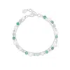 Dower & Hall Women's Serenity Orissa Bracelet In Sterling Silver In Metallic