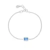 Dower & Hall Octagon Blue Topaz Bracelet