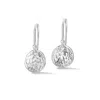 Dower & Hall Women's Silver Medium Disc Nomad Earrings In Gray