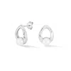 Dower & Hall Waterfall Stud Earrings In Neutral