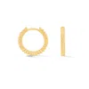 Dower & Hall Women's Small Humbug Huggie Hoops In Gold Vermeil