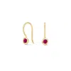 Dower & Hall Ruby Dewdrop Earrings In Multi