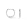 Dower & Hall Women's Small Twist Huggie Hoops In Sterling Silver