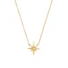 Dower & Hall Women's Solid Gold & Diamond North Star Pendant In Gold