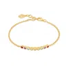 Dower & Hall Women's Tutti Frutti Bar Bracelet In Gold Vermeil In Gold
