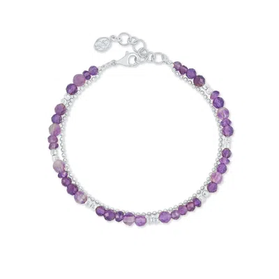 Dower & Hall Women's Violet Orissa Bracelet - Silver