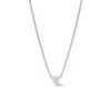 Dower & Hall Dewdrop Pendant Necklace In Silver