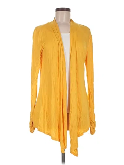 Pre-owned Downeast Cardigan Sweater In Yellow