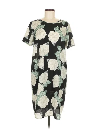 Pre-owned Downeast Casual Dress In Black