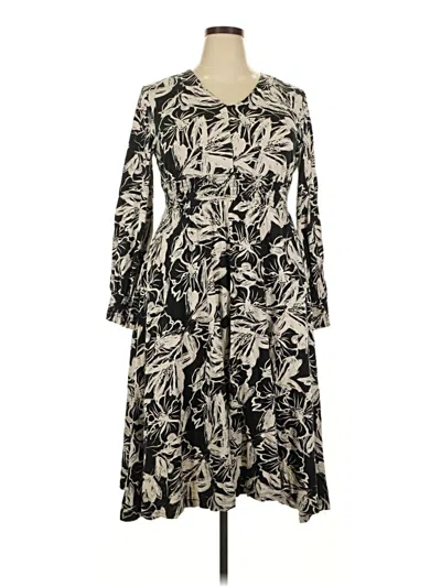 Pre-owned Downeast Casual Dress In Black