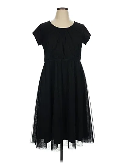 Pre-owned Downeast Casual Dress In Black