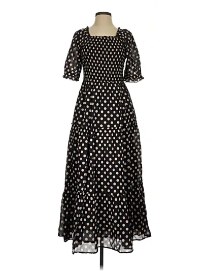 Downeast Casual Dress In Black
