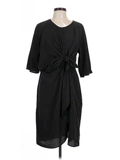 Pre-owned Downeast Casual Dress In Black