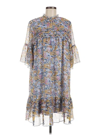 Pre-owned Downeast Casual Dress In Blue
