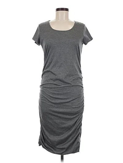 Pre-owned Downeast Casual Dress In Gray