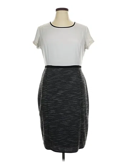 Pre-owned Downeast Casual Dress In Gray