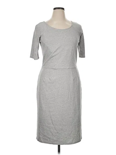 Pre-owned Downeast Casual Dress In Gray