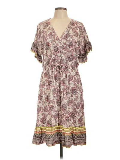 Pre-owned Downeast Casual Dress In Tan