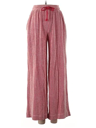 Pre-owned Downeast Casual Pants In Red
