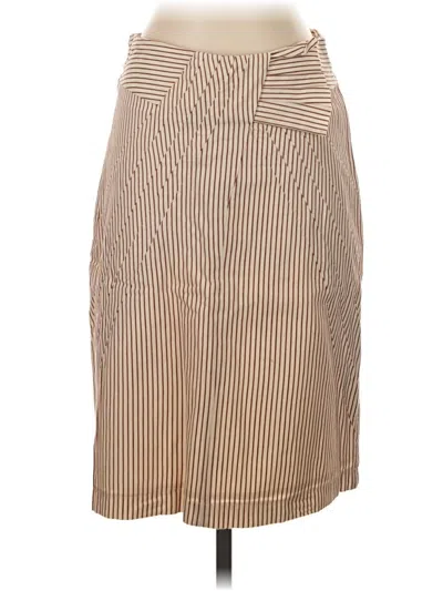 Pre-owned Downeast Casual Skirt In Brown