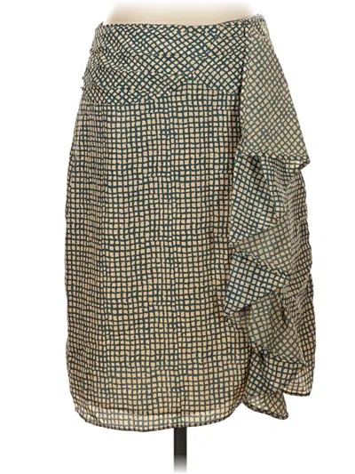 Pre-owned Downeast Casual Skirt In Brown