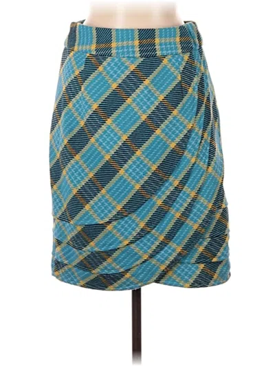 Pre-owned Downeast Casual Skirt In Teal