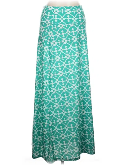 Pre-owned Downeast Casual Skirt In Teal