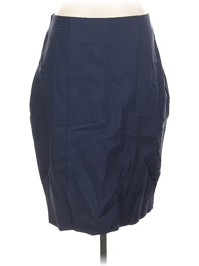 Pre-owned Downeast Formal Skirt In Blue