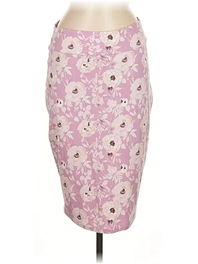 Pre-owned Downeast Formal Skirt In Pink