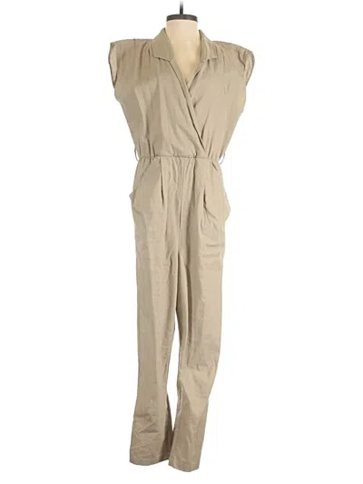 Pre-owned Downeast Jumpsuit In Brown