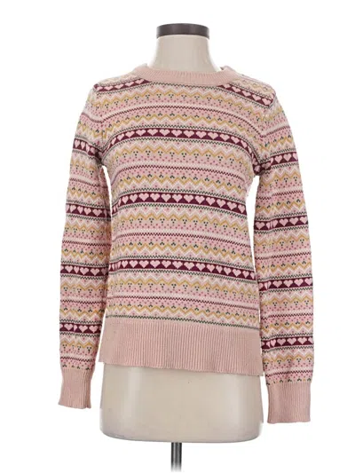 Pre-owned Downeast Pullover Sweater In Pink
