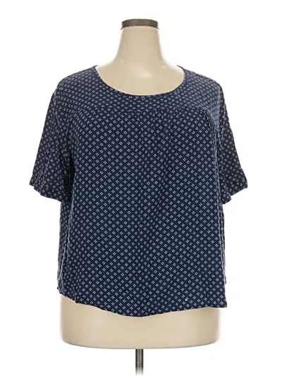 Pre-owned Downeast Short Sleeve T-shirt In Blue