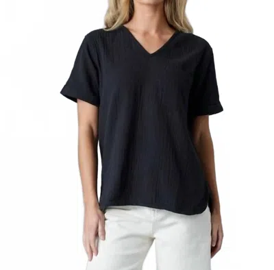 Downeast Soula Top In Black