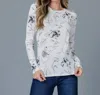 Downeast True Beauty Long Sleeve Tee In Woodsy Floral