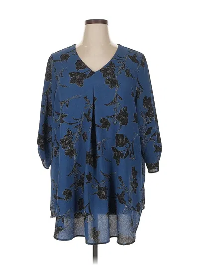 Pre-owned Downing Studio Casual Dress In Blue