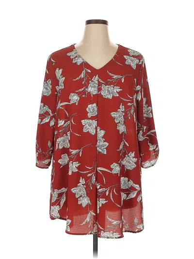 Pre-owned Downing Studio Casual Dress In Red