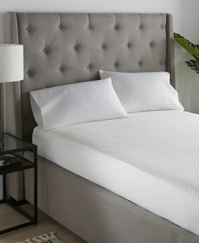 Downlite Sleepcare Silvertemp Clean Sleep Mattress Protector, Twin Xl In White