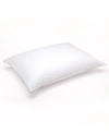 Downlite Soft White Goose Down Hypoallergenic Standard Pillow - Perfect For Stomach Sleepers In White