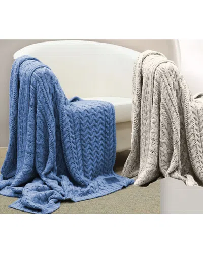 DOWNTOWN COMPANY DOWNTOWN COMPANY CABLE KNIT THROW