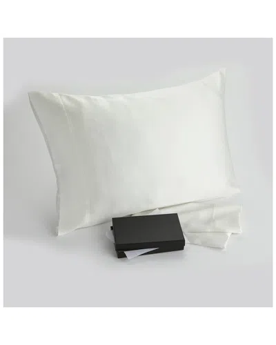 Downtown Company Luxurious Mulberry Silk Pillowcase In Sand