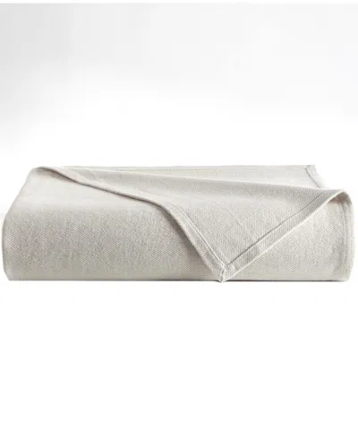 Downtown Company Woven Herringbone Blanket