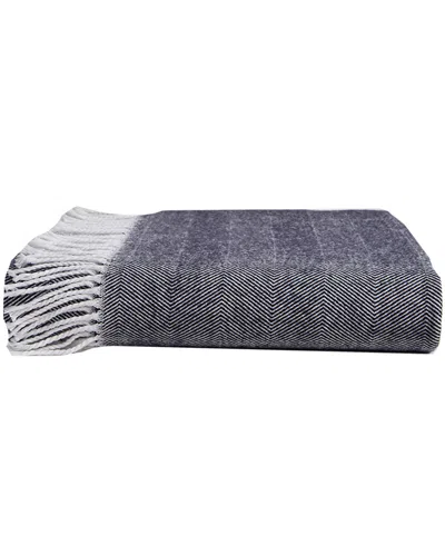 Downtown Company Woven Herringbone Throw